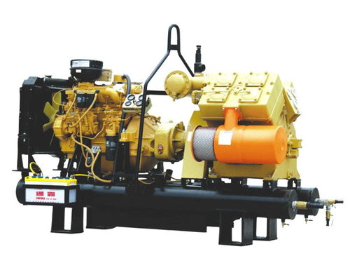engineering used piston compressor air cooled